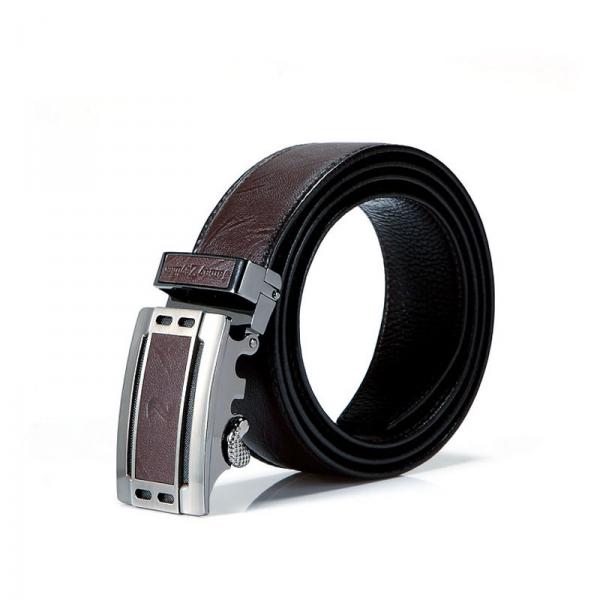 【FREE SHIPPING】JAMAY ZEYLINER Good qulity brown leather belt for men